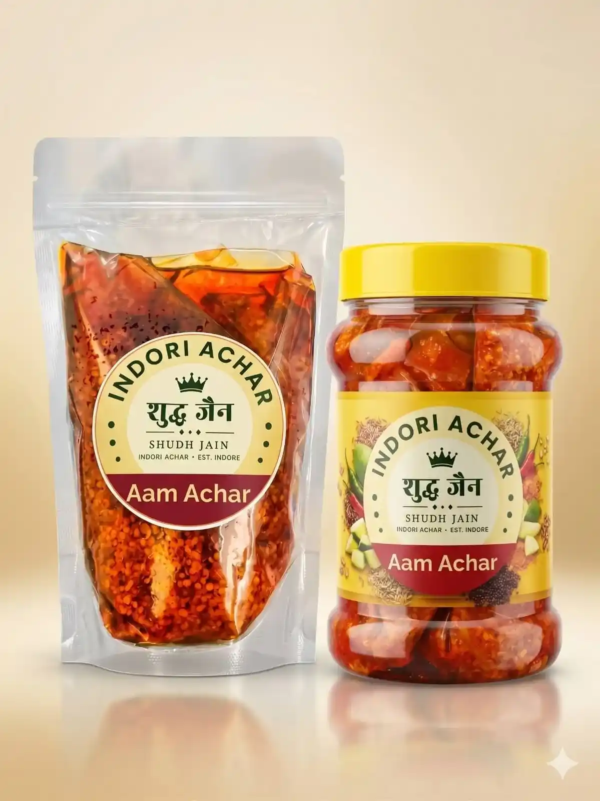 Aam Achar — Jain achar without onion or garlic, Shudh Jain Indore