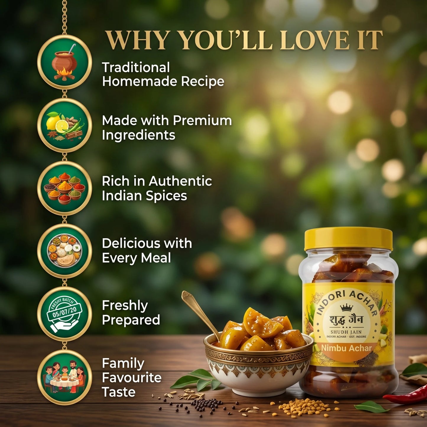 Nimbu Achar | Shudh Jain