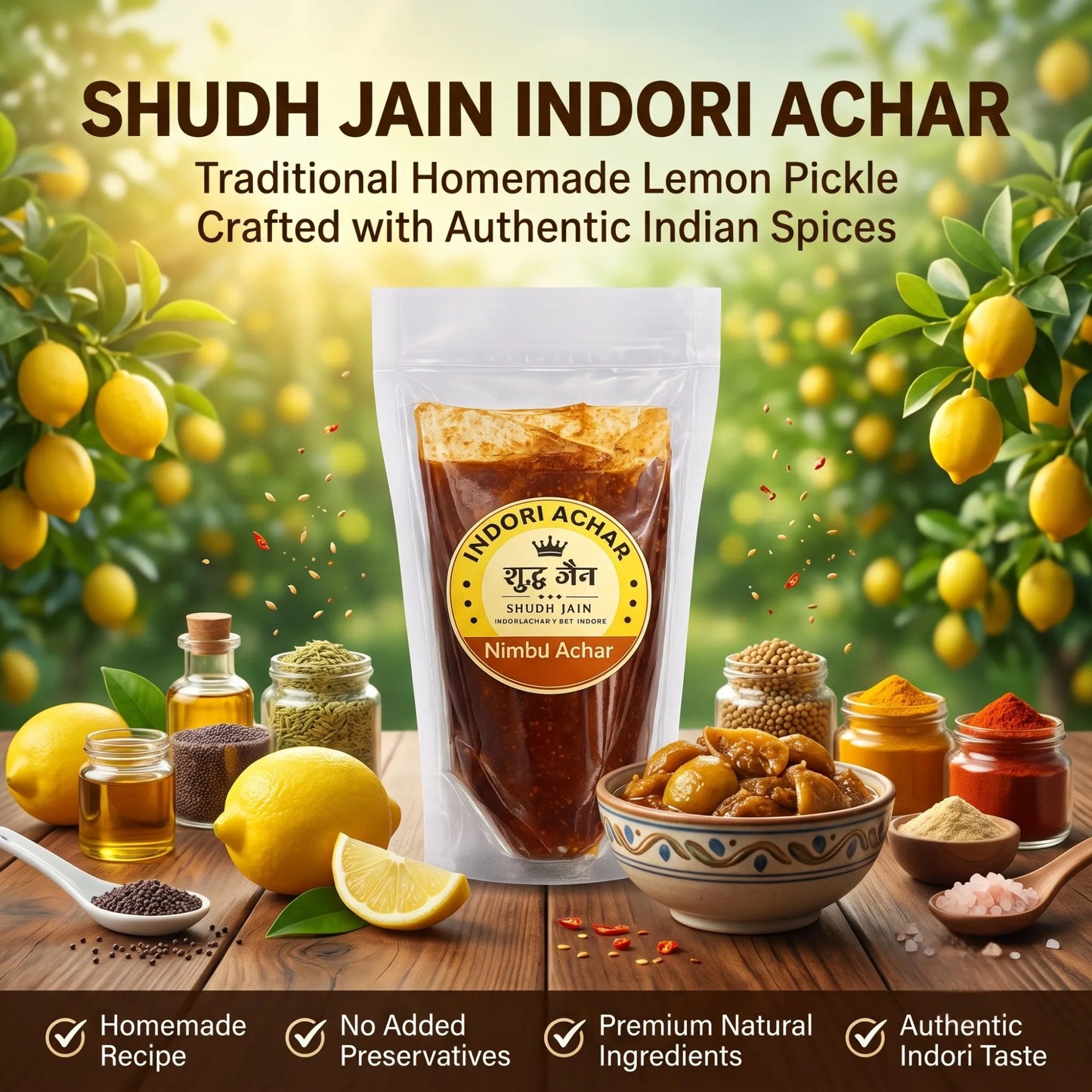 Nimbu Achar | Shudh Jain