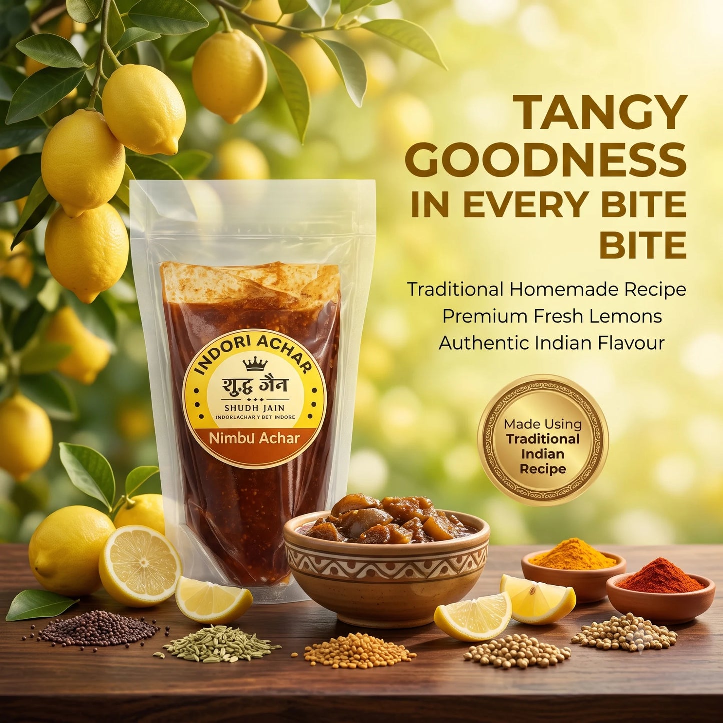 Nimbu Achar | Shudh Jain